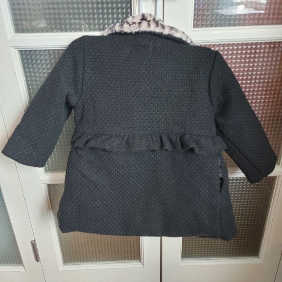 Penelope Mack Toddler Dress Coat with Beret - Picture 12 of 13